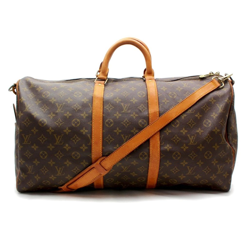 Auth Louis Vuitton Keepall Bandouliere #3052L35